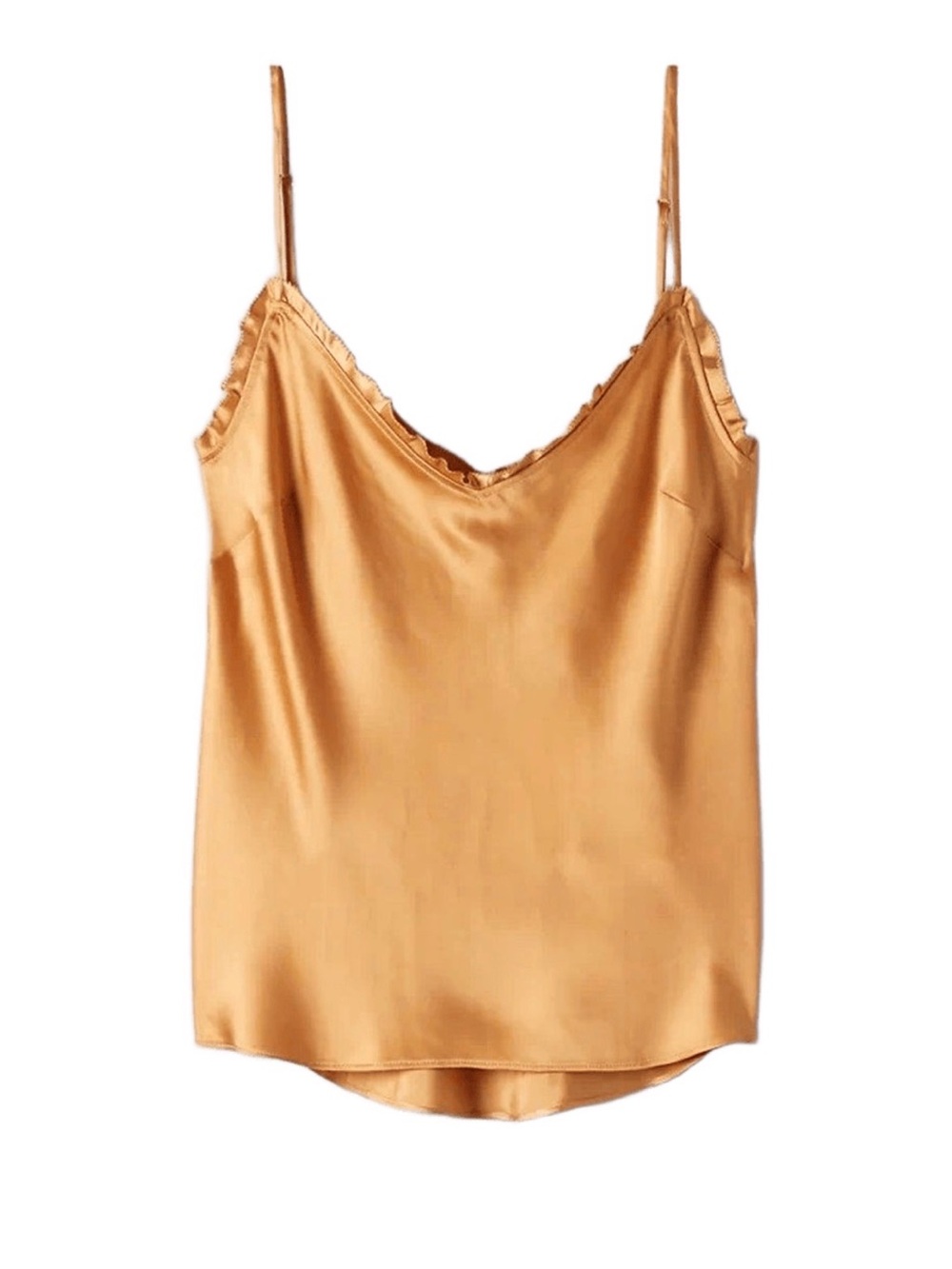 WILFRED silky gold camisole